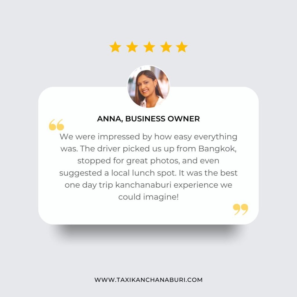 Review private driver kanchanaburi